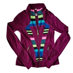 Ivivva by Lululemon Perfect Your Practice Zip Up Track Jacket